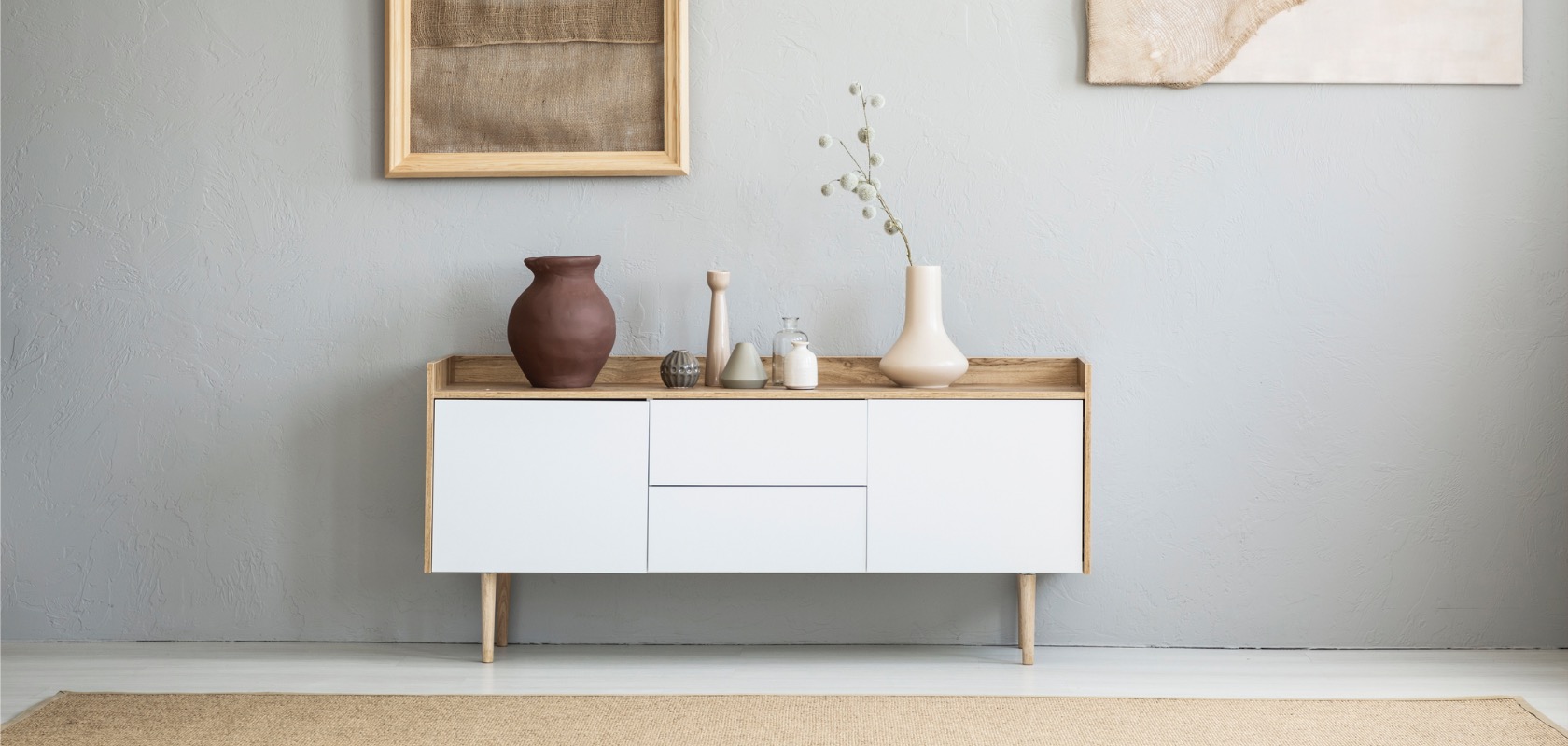 Custom Beige Runner Rug