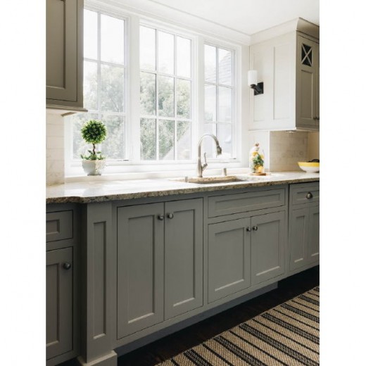 Custom Meridian Chrome, 100% Sisal Area Rug