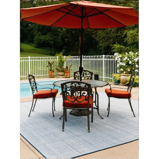 Custom Stanza Monaco Coast, 100% Polypropylene Area Rug