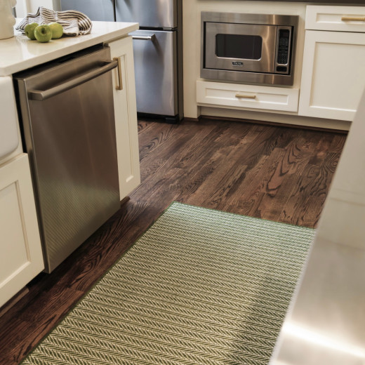 Custom Delta Graphite, 100% UV Treated Polyester Area Rug