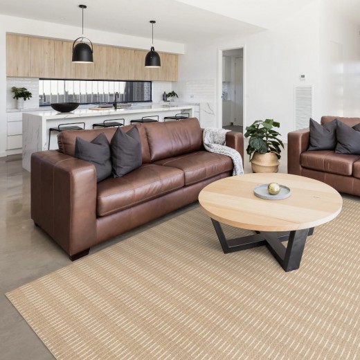 Custom Ember Flax, 80% wool / 20% nylon Area Rug