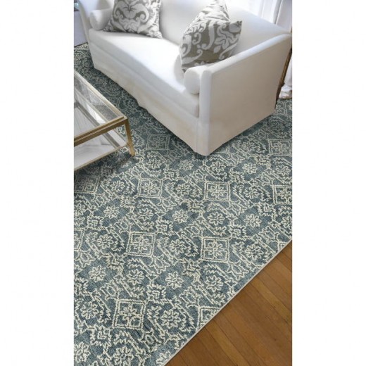 Custom Allure Porcelain, 100% Wool Area Rug