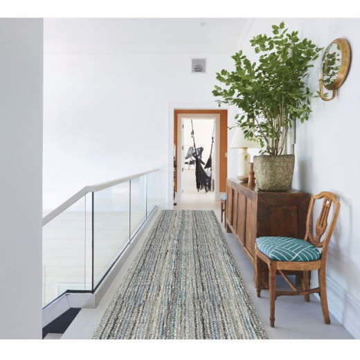 Custom Tablet Silver, 55% Wool/45% Polysilk Area Rug