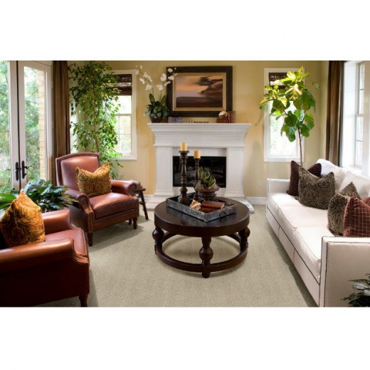 Custom Spectra Sand, 100% Wool Area Rug