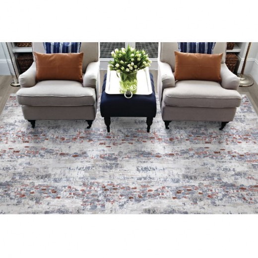 Custom Mesa Sterling, 68% SD Royaltron polypropylene and 32% Polysilk Area Rug