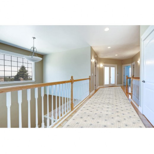 Custom Luminary Nautical Blue, 100% SD Royaltron Polypropylene Area Rug