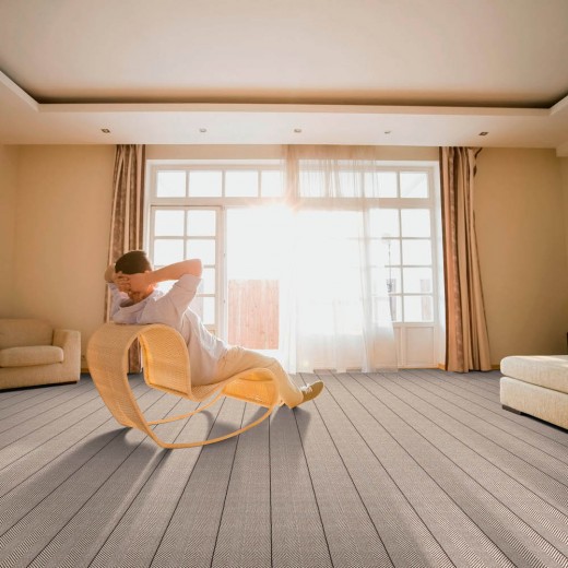 Custom Summit Mocha, 100% Wool Area Rug