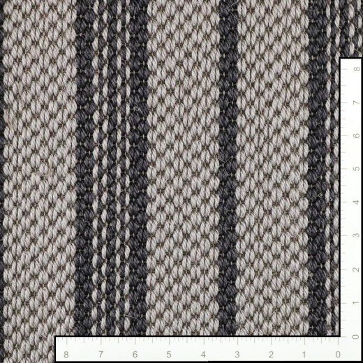 Custom Meridian Chrome, 100% Sisal Area Rug