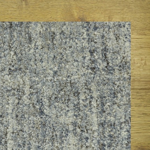 Custom Quarry Denim, 55% Nylon 45% Wool Area Rug