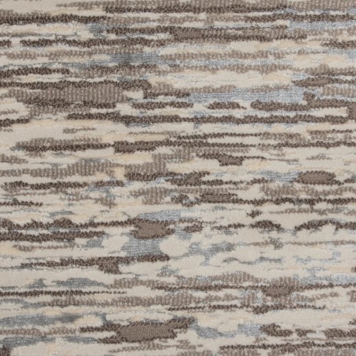 Custom Tranquility Ecru, 68% SD Royaltron Polypropylene / 32% Polysilk Area Rug