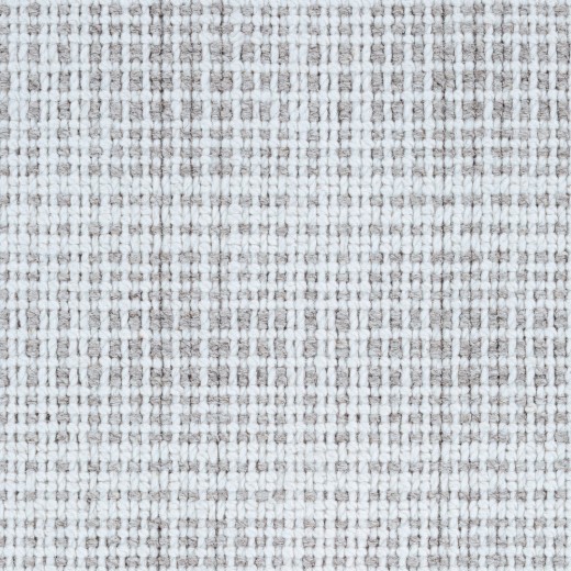 Custom Avalon Silver, 100% Undyed Natural Wool Area Rug