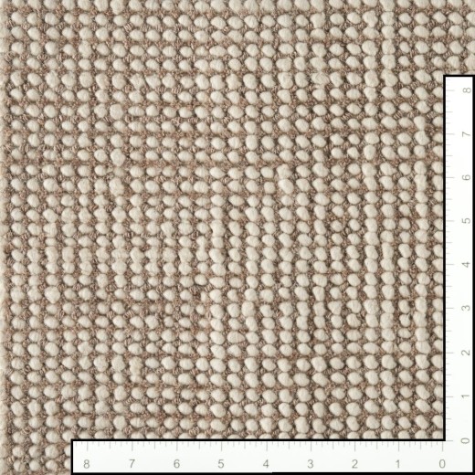 Custom Cosmo Taupe, 70% Wool, 30% Polyester Area Rug