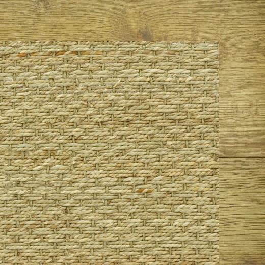 Custom Stonehaven Natural, 100% Sea Grass with Sisal Area Rug