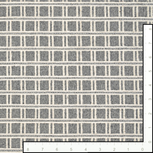 Custom Palisade Dark Grey, 100% Wool Area Rug