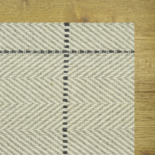 Custom Splendor Slate, 100% Wool Area Rug