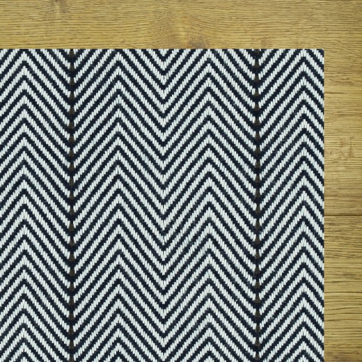 Custom Quantum Navy, 100% UV Treated Polyester Area Rug