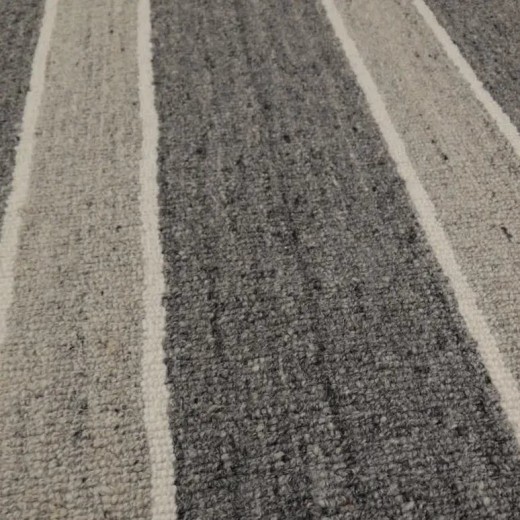 Custom Regatta Stacked Stone, 100% Wool Area Rug