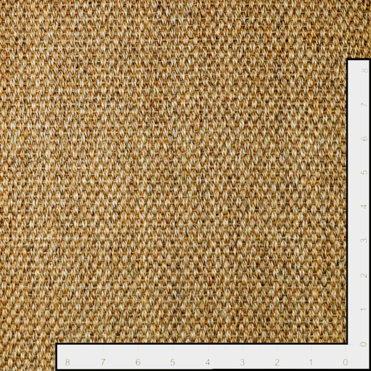 Custom Zircon Desert Star, 100% Sisal Area Rug