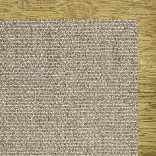 Custom Zircon Blissful Beige, 100% Sisal Area Rug