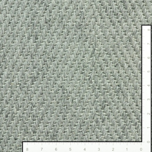 Custom Abundance Argent, 55% Nylon/45% Wool Area Rug