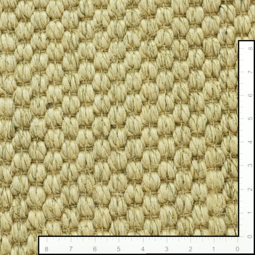 Custom Vibrant Flax, 100% Sisal Area Rug