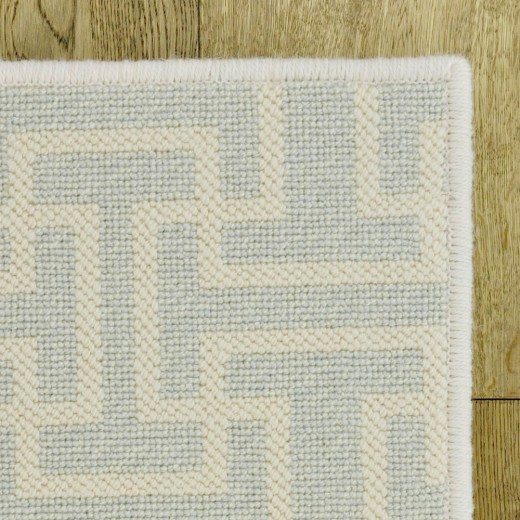 Custom Paragon Seafoam, 100% Wool Area Rug