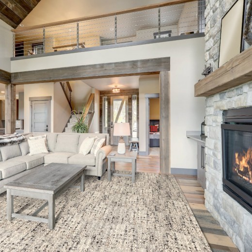 Custom Zenith Marble, 100% New Zealand Wool Area Rug