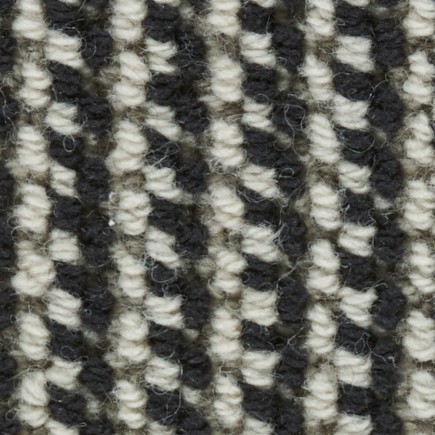 Black Tie Black Jack Carpet, 100% Wool