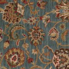 Grand Parterre Kashan Blue Carpet, 100% New Zealand Wool